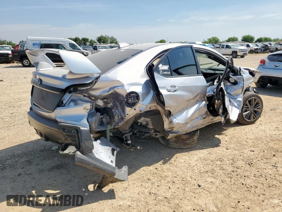 2022 Subaru WRX with VIN JF1VBAA64N9027221, listed as a Copart auction lot 56985005 with 22,787 mi miles and Salvage title. Bid and sale history available at DreamBid. Image 3.