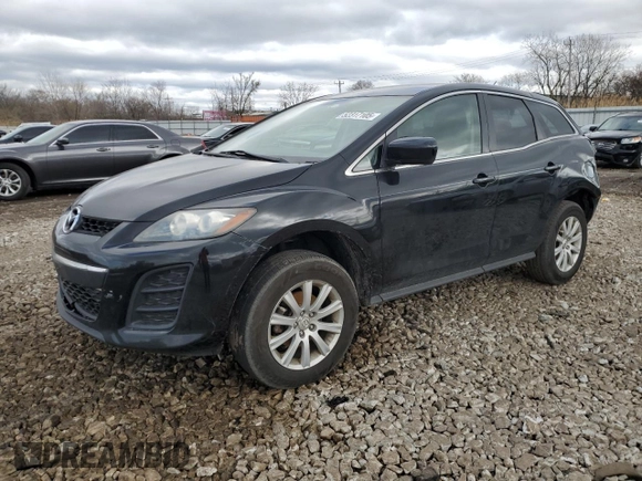 2010 Mazda CX-7 Sport with VIN JM3ER2W53A0337555, listed as a Copart auction lot 52317105 with 206,035 mi miles and Salvage Title. Bid and sale history available at DreamBid. Image 1.