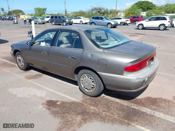 2003 Buick Century Custom with VIN 2G4WS52J631257093, listed as a IAAI auction lot 41614476 with 1 miles. Bid and sale history available at carsss.com. Image 3.