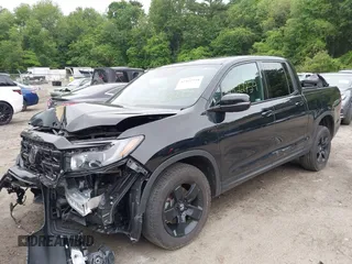 2024 Honda Ridgeline Black Edition with VIN 5FPYK3F83RB012452, listed as a IAAI auction lot 42422754 with 26,475 mi miles and . Bid and sale history available at DreamBid. Image 2.