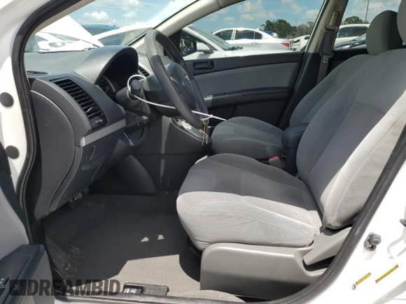 2010 Nissan Sentra 2.0 with VIN 3N1AB6AP2AL627089, listed as a Copart auction lot 60736265 with 132,120 mi miles and Salvage title. Bid and sale history available at DreamBid. Image 7.