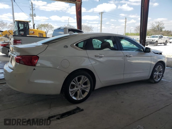 2014 Chevrolet Impala LT with VIN 2G1115SL4E9263359, listed as a Copart auction lot 52239775 with 135,437 mi miles and Salvage Title. Bid and sale history available at DreamBid. Image 3.