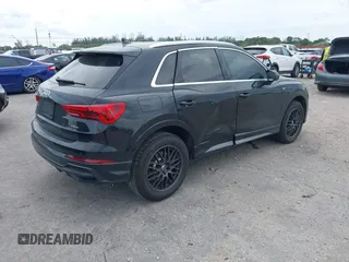 2022 Audi Q3 S line Premium Plus with VIN WA1EECF32N1071447, listed as a IAAI auction lot 41772286 with 86,187 mi miles. Bid and sale history available at carsss.com. Image 4.