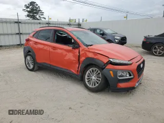 2019 Hyundai Kona SEL with VIN KM8K62AA3KU346030, listed as a Copart auction lot 54102155 with 25,803 mi miles and Non Repairable. Bid and sale history available at carsss.com. Image 4.