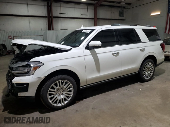 2024 Ford Expedition Limited with VIN 1FMJU1K86REB06546, listed as a Copart auction lot 44930205 with 2,901 mi miles and Salvage title. Bid and sale history available at DreamBid. Image 1.