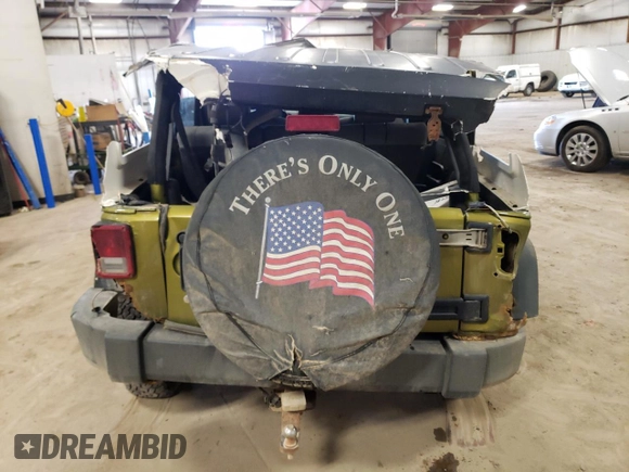2008 Jeep Wrangler Unlimited X with VIN 1J4GA391X8L582895, listed as a Copart auction lot 53780455 with 253,251 mi miles and Clean Title. Bid and sale history available at carsss.com. Image 6.