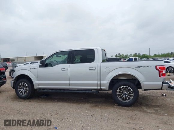 2018 Ford F-150 XL with VIN 1FTEW1CP8JKC66326, listed as a IAAI auction lot 41937917 with 204,091 mi miles. Bid and sale history available at carsss.com. Image 14.