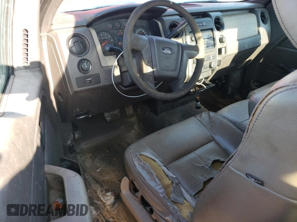 2009 Ford F-150 XL with VIN 1FTRF12839KB83099, listed as a Copart auction lot 86199304 with 201,592 mi miles and Clean Title. Bid and sale history available at carsss.com. Image 8.