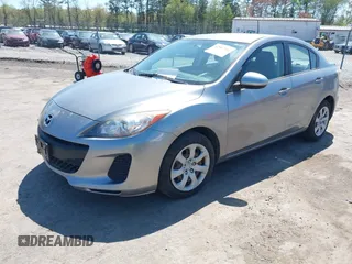 2013 Mazda 3 i SV with VIN JM1BL1TF6D1737693, listed as a IAAI auction lot 42007000 with 248,685 mi miles. Bid and sale history available at carsss.com. Image 2.