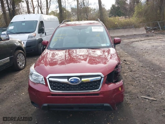2016 Subaru Forester 2.5i Premium with VIN JF2SJADC9GH519545, listed as a IAAI auction lot 42037111 with 49,395 mi miles. Bid and sale history available at carsss.com. Image 12.