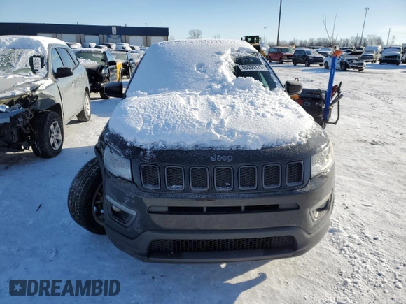 2020 Jeep Compass High Altitude z VIN 3C4NJDCB1LT119268, wystawiony jako Copart lot #45556775 z przebiegiem 56 628 mil mil oraz Nie do naprawy • Non repairable. Historia ofert i sprzedaży dostępna na DreamBid. Obrazek 5.