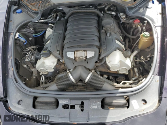 2010 Porsche Panamera S with VIN WP0AB2A71AL064974, listed as a Copart auction lot 53045525 with 44,181 mi miles and Salvage title. Bid and sale history available at DreamBid. Image 12.