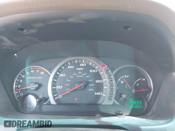 2004 Honda Pilot EX with VIN 2HKYF18464H599512, listed as a IAAI auction lot 42098213 with 224,054 mi miles and . Bid and sale history available at DreamBid. Image 7.