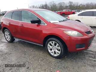 2007 Mazda CX-7 Grand Touring with VIN JM3ER293970125228, listed as a IAAI auction lot 41573718 with 168,036 mi miles. Bid and sale history available at carsss.com. Image 1.
