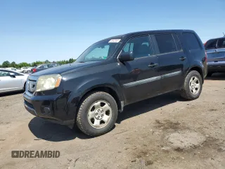 2011 Honda Pilot LX z VIN 5FNYF4H23BB073348, wystawiony jako Copart lot #58663285 z przebiegiem 161 483 mil mil oraz Czysty tytuł • Clean title. Historia ofert i sprzedaży dostępna na DreamBid. Obrazek 1.