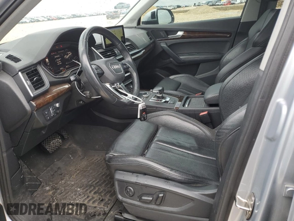 2019 Audi Q5 Prestige with VIN WA1CNAFY6K2097305, listed as a Copart auction lot 42100015 with 56,562 mi miles and Salvage Title. Bid and sale history available at carsss.com. Image 7.