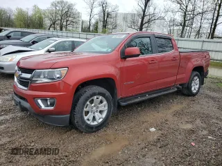 2016 Chevrolet Colorado 4WD LT z VIN 1GCGTCE35G1149227, wystawiony jako Copart lot #55826065 z przebiegiem 124 807 mil mil oraz Szkoda całkowita • Salvage title. Historia ofert i sprzedaży dostępna na DreamBid. Obrazek 1.