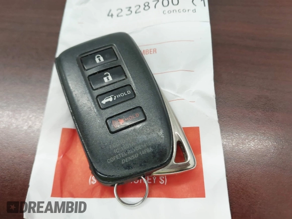2019 Lexus NX 300 with VIN JTJBARBZXK2192733, listed as a IAAI auction lot 42328700 with 48,752 mi miles and . Bid and sale history available at DreamBid. Image 11.