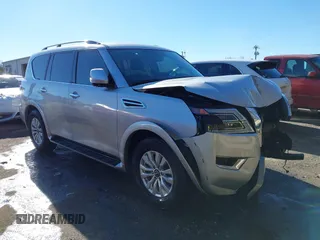 2023 Nissan Armada SV with VIN JN8AY2AC9P9181739, listed as a IAAI auction lot 41351645 with 11,145 mi miles. Bid and sale history available at carsss.com. Image 1.