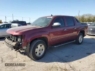2008 Chevrolet Avalanche LTZ with VIN 3GNFK12398G141598, listed as a Copart auction lot 74060954 with 191,602 mi miles and Salvage Title. Bid and sale history available at carsss.com. Image 1.