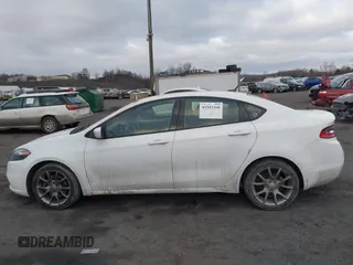 2013 Dodge Dart SXT with VIN 1C3CDFBA5DD106411, listed as a IAAI auction lot 41503268 with 185,047 mi miles. Bid and sale history available at carsss.com. Image 14.