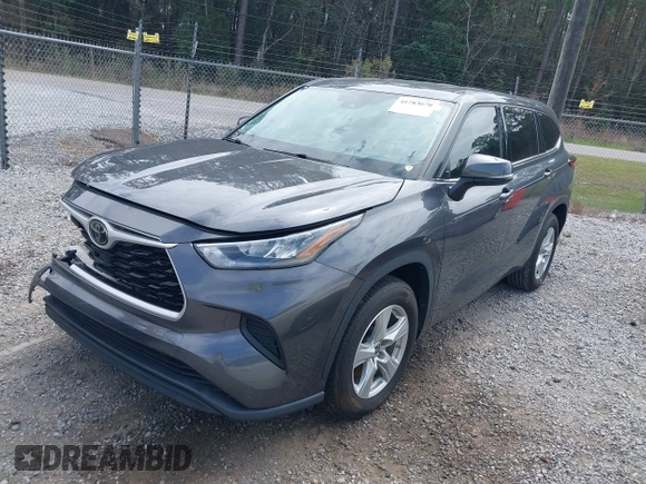 2020 Toyota Highlander L z VIN 5TDCZRAH2LS512145, wystawiony jako IAAI lot #41783670 z przebiegiem 53 919 mil mil oraz . Historia ofert i sprzedaży dostępna na DreamBid. Obrazek 18.