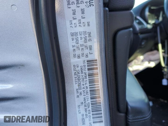 2017 Jeep Grand Cherokee Altitude with VIN 1C4RJEAG6HC956333, listed as a Copart auction lot 83967634 with 87,561 mi miles and Salvage title. Bid and sale history available at DreamBid. Image 15.