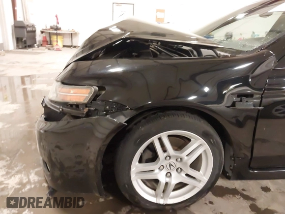 2008 Acura TL with VIN 19UUA66208A053539, listed as a IAAI auction lot 41834082 with 161,366 mi miles. Bid and sale history available at carsss.com. Image 17.