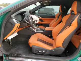 2023 BMW M4 Competition with VIN WBS33AZ03PCL68087, listed as a Copart auction lot 47988205 with 33,398 mi miles and Salvage Title. Bid and sale history available at carsss.com. Image 7.
