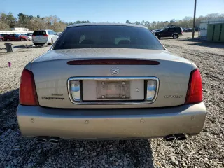 2003 Cadillac DeVille with VIN 1G6KD54YX3U169808, listed as a Copart auction lot 50146185 with 91,249 mi miles and Salvage Title. Bid and sale history available at carsss.com. Image 6.