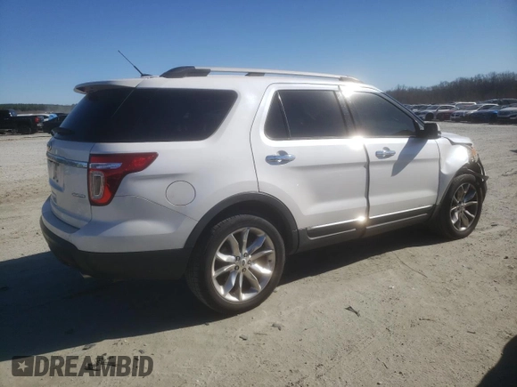 2015 Ford Explorer Limited with VIN 1FM5K7F80FGA24557, listed as a Copart auction lot 48135865 with 183,794 mi miles and Salvage Title. Bid and sale history available at carsss.com. Image 3.