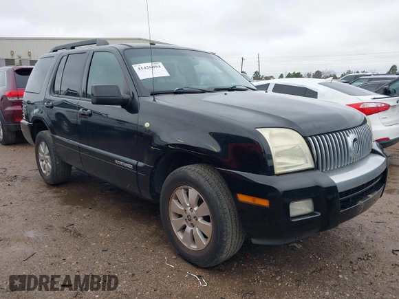 2007 Mercury Mountaineer with VIN 4M2EU37E07UJ15689, listed as a IAAI auction lot 41426004 with 201,960 mi miles and . Bid and sale history available at DreamBid. Image 1.