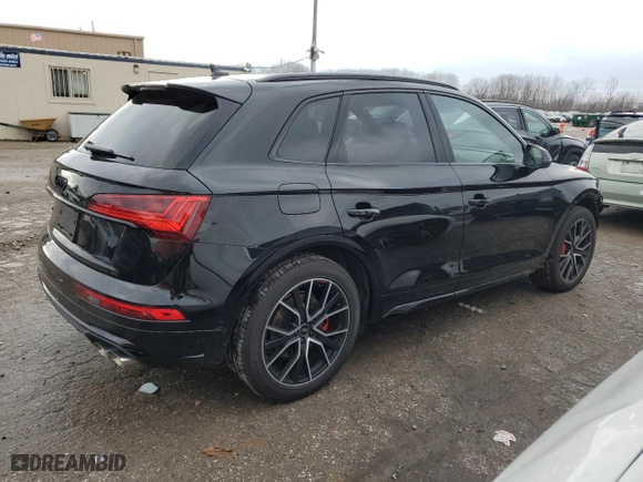 2024 Audi SQ5 Prestige with VIN WA1C4AFY9R2044613, listed as a Copart auction lot 85687944 with 4,054 mi miles and Salvage Title. Bid and sale history available at carsss.com. Image 3.