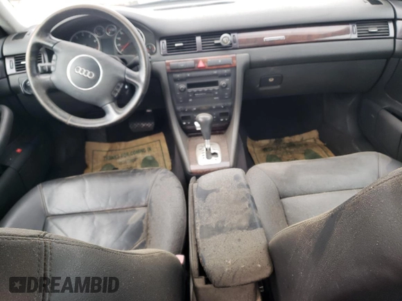 2004 Audi A6 z VIN WAUCD64B64N099705, wystawiony jako Copart lot #65346044 z przebiegiem 166 685 mil mil oraz Czysty tytuł • Clean title. Historia ofert i sprzedaży dostępna na DreamBid. Obrazek 8.
