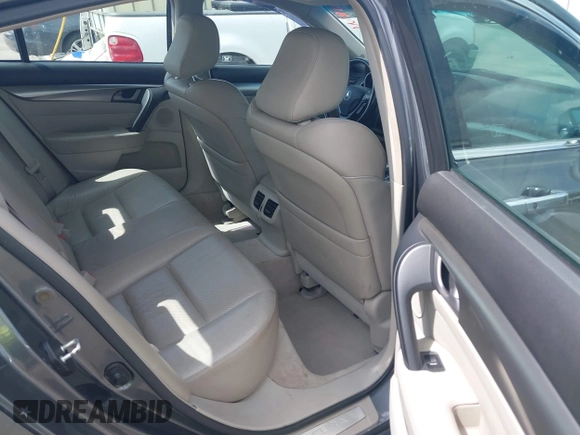 2010 Acura TL Tech with VIN 19UUA8F51AA004166, listed as a IAAI auction lot 41806187 with 139,364 mi miles. Bid and sale history available at carsss.com. Image 8.