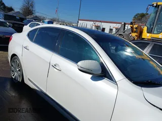 2015 Kia Cadenza Premium with VIN KNALN4D7XF5196941, listed as a IAAI auction lot 41480233 with 118,837 mi miles. Bid and sale history available at carsss.com. Image 14.