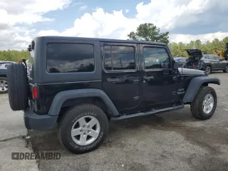 2017 Jeep Wrangler Unlimited Sport with VIN 1C4HJWDG0HL601932, listed as a Copart auction lot 56894835 with 178,525 mi miles and Salvage title. Bid and sale history available at DreamBid. Image 3.