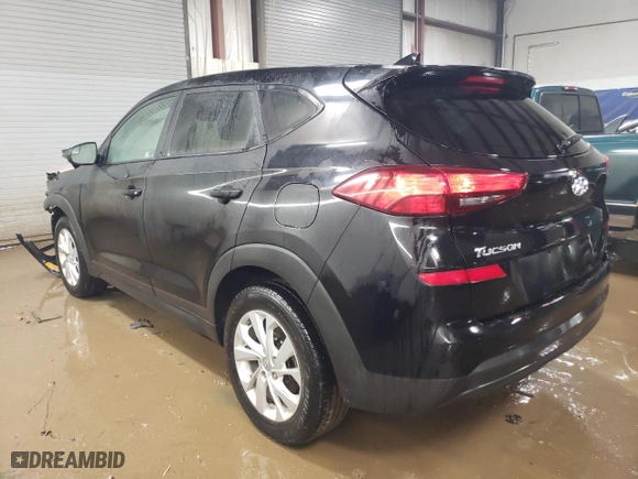 2019 Hyundai Tucson SE with VIN KM8J23A43KU868793, listed as a Copart auction lot 44521105 with 100,856 mi miles and Salvage Title. Bid and sale history available at carsss.com. Image 2.