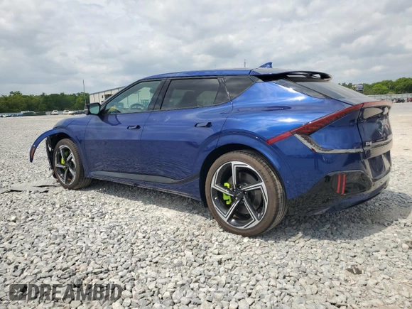 2024 Kia EV6 GT z VIN KNDC5DLE9R5219763, wystawiony jako Copart lot #50449205 z przebiegiem 360 mil mil oraz Szkoda całkowita • Salvage title. Historia ofert i sprzedaży dostępna na DreamBid. Obrazek 2.