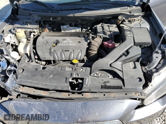 2008 Mitsubishi Lancer DE with VIN JA3AU26U48U010032, listed as a Copart auction lot 76500574 with Not Provided miles and Salvage Title. Bid and sale history available at DreamBid. Image 12.
