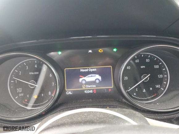 2020 Buick Encore GX Select with VIN KL4MMDSL0LB123370, listed as a Copart auction lot 47350195 with 92,048 mi miles and Salvage Title. Bid and sale history available at carsss.com. Image 9.