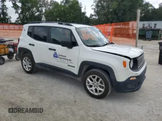 2018 Jeep Renegade Upland with VIN ZACCJBAB9JPJ22645, listed as a Copart auction lot 59481395 with 118,872 mi miles and Salvage title. Bid and sale history available at DreamBid. Image 4.