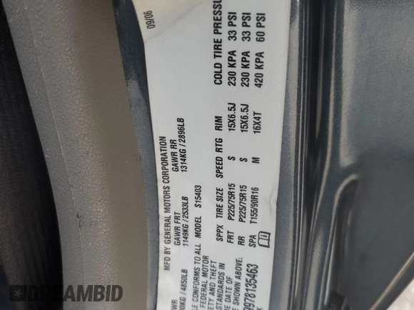 2007 GMC Canyon SL with VIN 1GTCS149978135463, listed as a Copart auction lot 83478084 with 134,667 mi miles and Salvage Title. Bid and sale history available at carsss.com. Image 12.