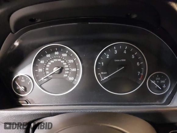 2015 BMW 3 Series 335i xDrive with VIN WBA3B9G55FNR93551, listed as a IAAI auction lot 40905863 with 95,000 mi miles and . Bid and sale history available at carsss.com. Image 7.
