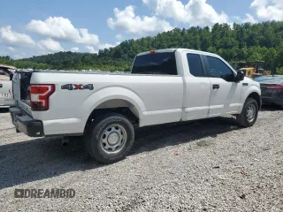 2020 Ford F-150 XL with VIN 1FTEX1E55LKD33749, listed as a Copart auction lot 61183845 with 120,277 mi miles and Salvage title. Bid and sale history available at DreamBid. Image 3.
