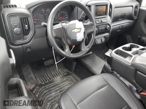 2020 Chevrolet Silverado 1500 Work Truck with VIN 3GCNWAEH5LG318446, listed as a Copart auction lot 50405145 with 31,438 mi miles and Salvage Title. Bid and sale history available at DreamBid. Image 8.