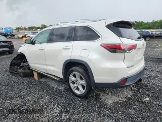 2015 Toyota Highlander Limited с VIN 5TDDKRFH9FS193378, выставлен на аукционе Copart как лот 63219085 с пробегом 111 969 миль миль и Списание • Salvage title. История ставок и продаж доступна на DreamBid. Изображение 2.