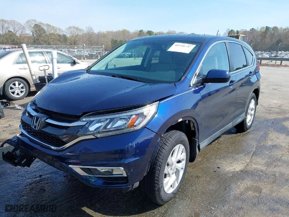 2015 Honda CR-V EX with VIN 2HKRM3H58FH551110, listed as a IAAI auction lot 41918745 with 61,857 mi miles. Bid and sale history available at carsss.com. Image 2.