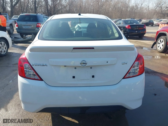 2019 Nissan Versa Sedan SV with VIN 3N1CN7AP0KL859312, listed as a IAAI auction lot 41774102 with 63,909 mi miles. Bid and sale history available at carsss.com. Image 16.