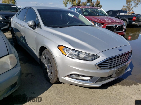 2018 Ford Fusion Hybrid SE with VIN 3FA6P0LU5JR111042, listed as a Copart auction lot 47843343 with 90,903 mi miles. Bid and sale history available at carsss.com. Image 4.